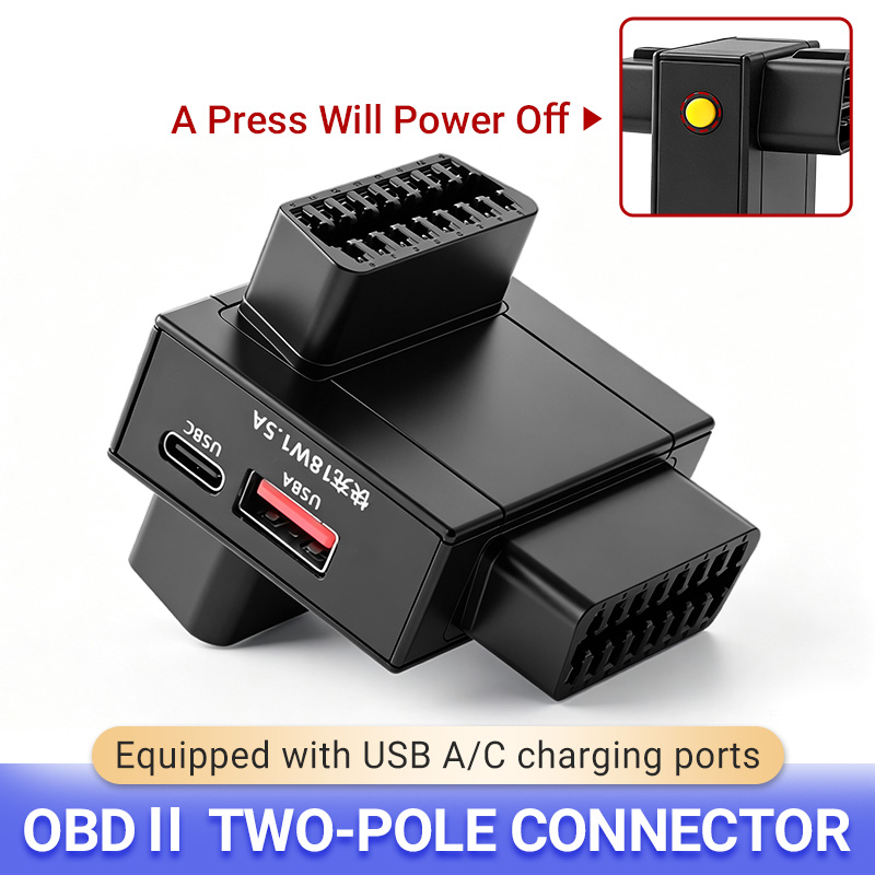 Usb C Cable - OBD2 Splitter Adapter 1 To 2