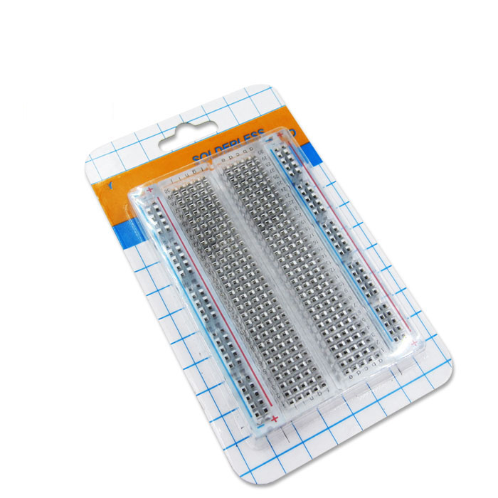 Breadboard 400 Point - HAILANGNIAO 400 Tie Point Interlocking Solderless