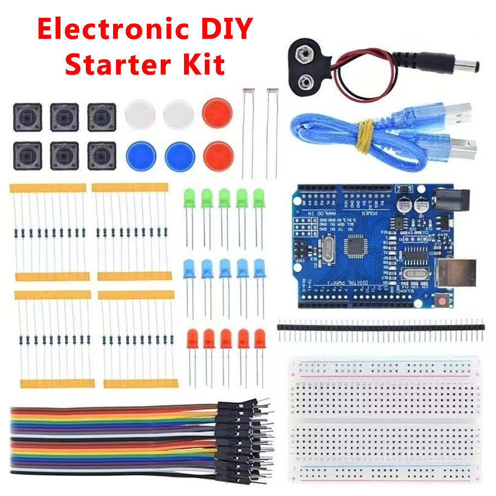 Breadboard 400 Point - Electronic DIY Starter Kit for Arduino