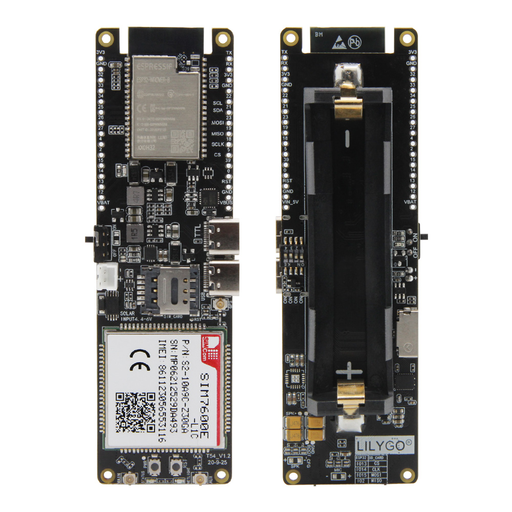 Esp32 Battery Holder Lipo - LILYGO® TTGO T-SIM7600E-L1C 4G LTE CAT4