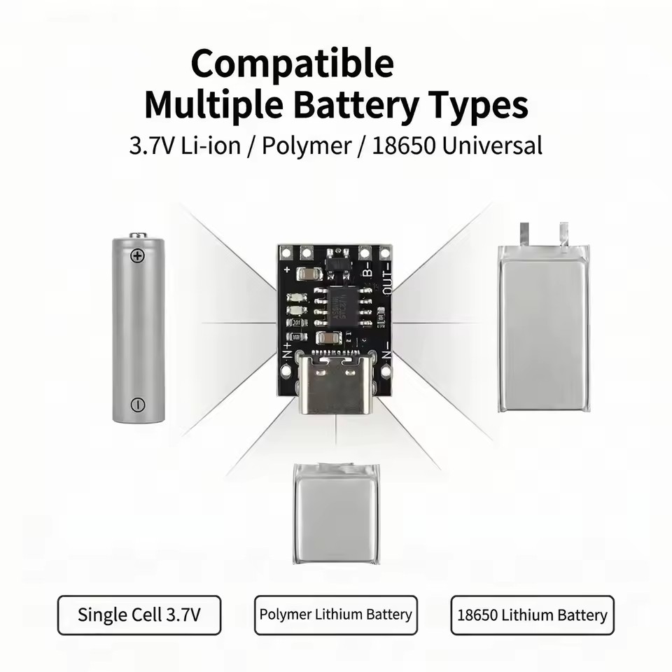 1-20Pcs TP4056 3.7V Lithium Ba - Usb C Cable ulasan dan harga