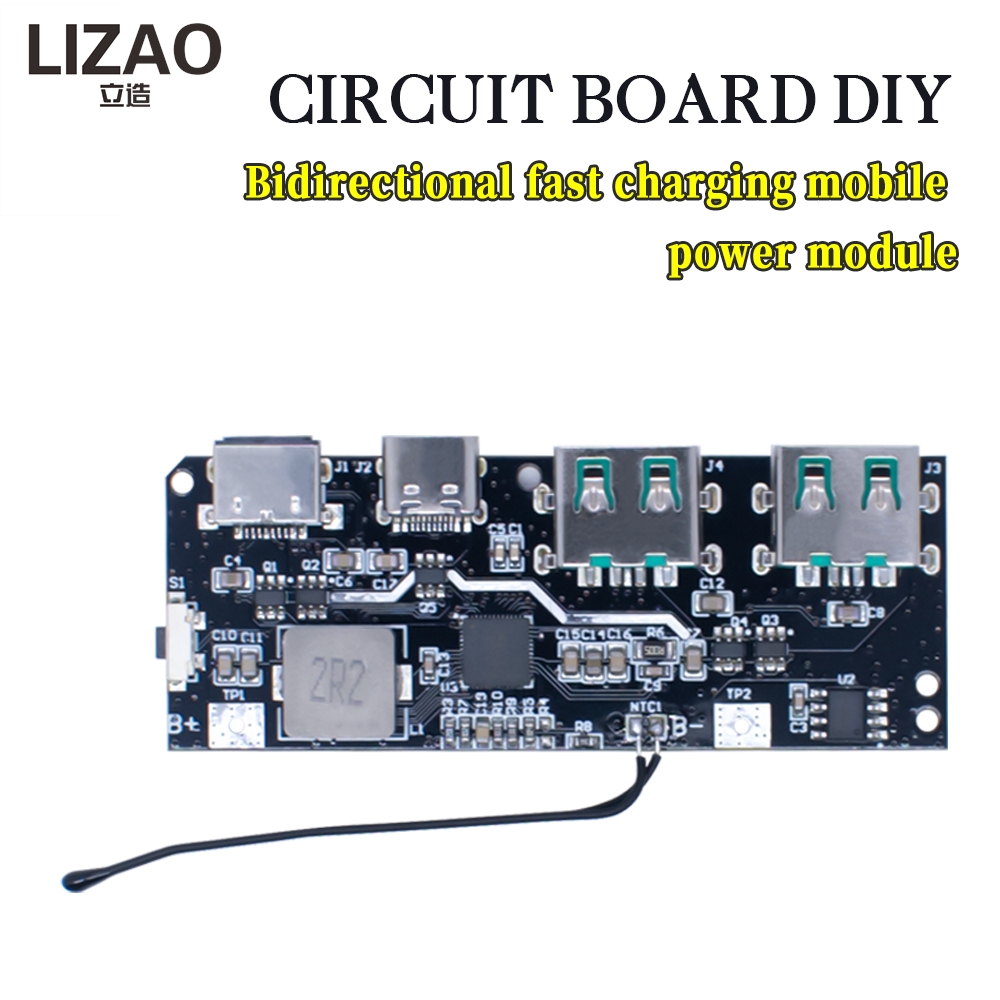 QC4.0 QC3.0 LED Dual USB 5V 4. - Li Ion Charger Module ulasan dan harga