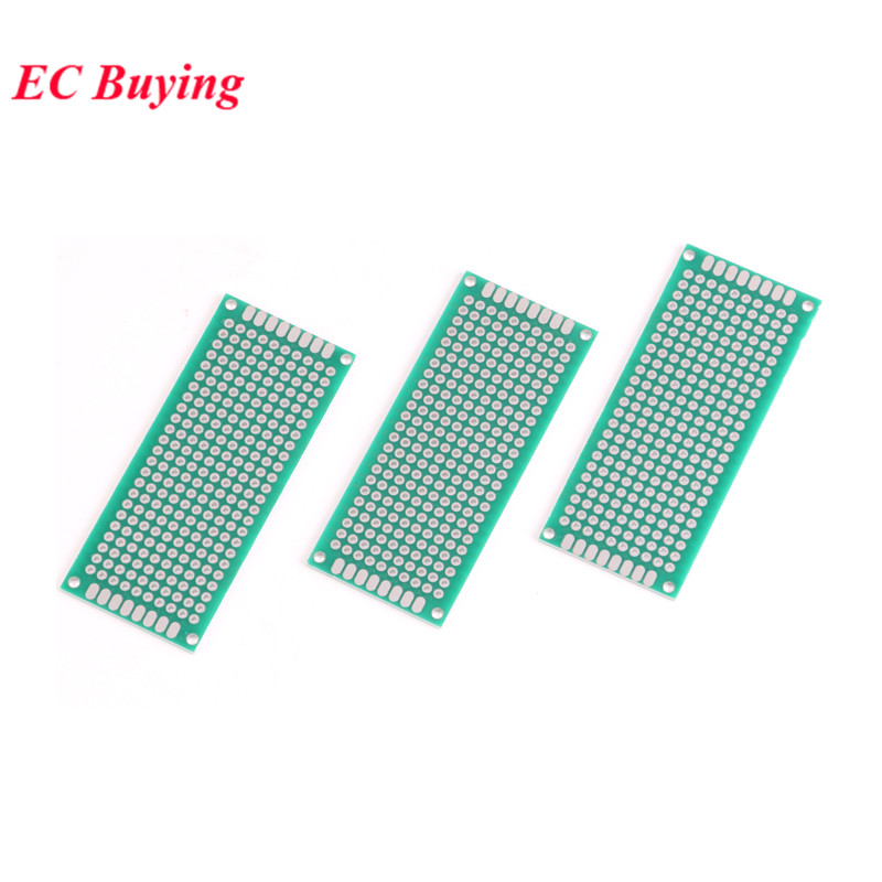 5pcs 3x7cm Double Side Prototy - Pcb Prototyping Board ulasan dan harga