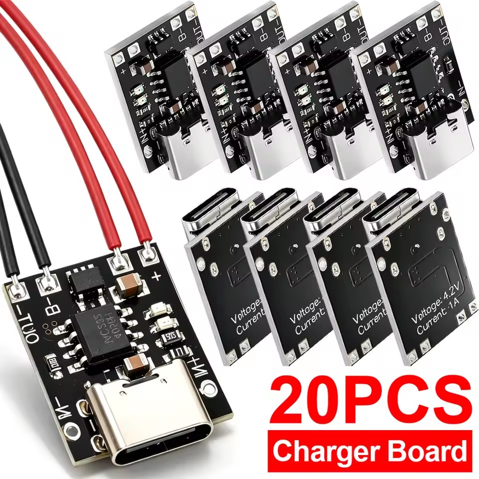 Type-C Charging Board with Pro - Li Ion Charger Module ulasan dan harga
