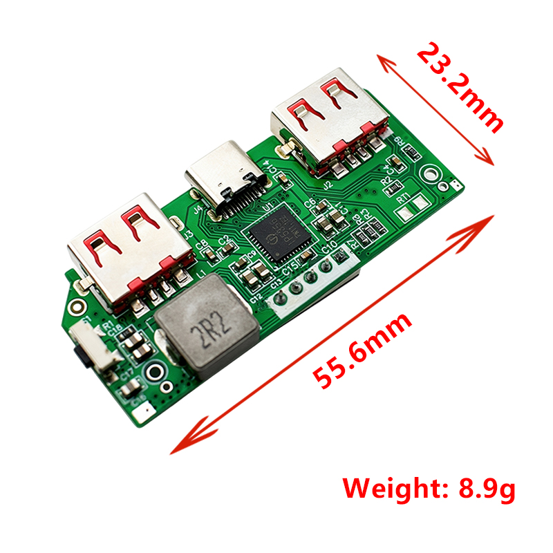 IP5356 Digital Display Fast Ch - Li Ion Charger Module ulasan dan harga