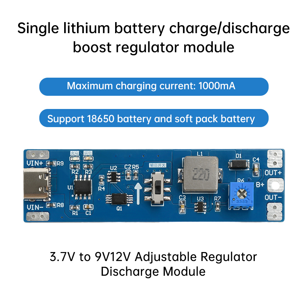 3.7V to 9V 12V 18650 Lithium B - Li Ion Charger Module ulasan dan harga