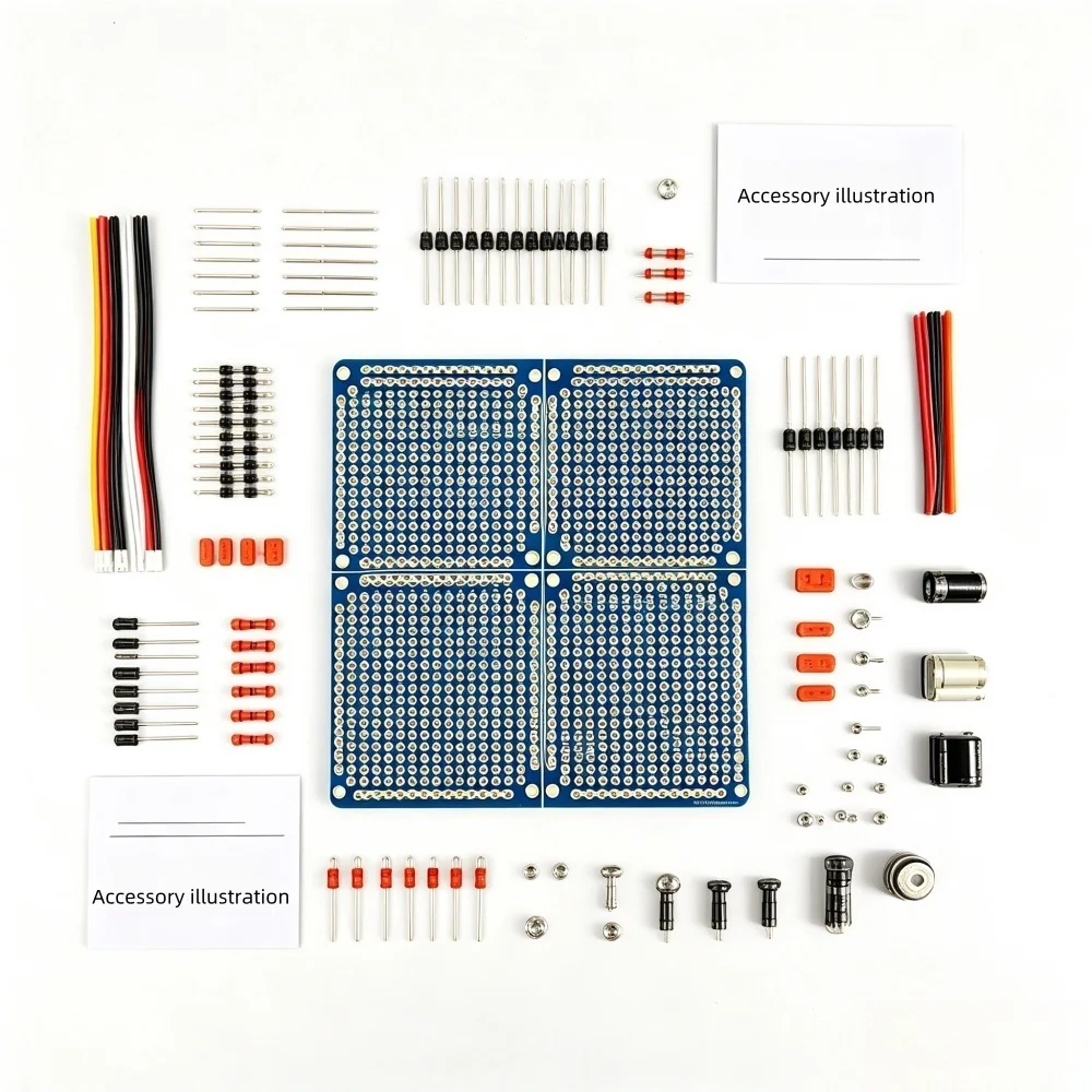4-in-1 Snap PCB Board 89x97mm  - Perfboard ulasan dan harga