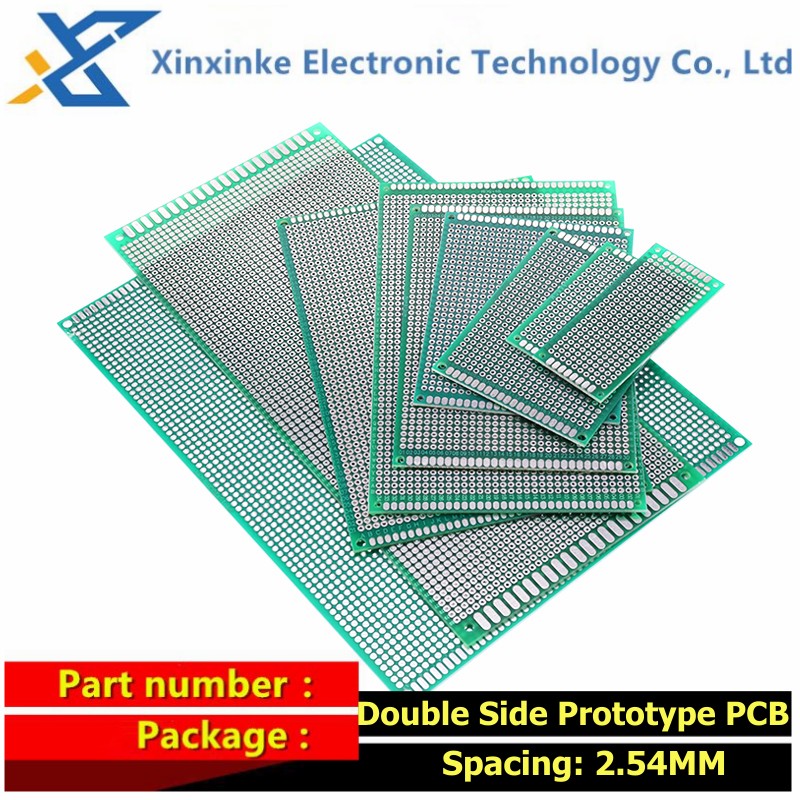 5PCS 2.54MM 7*9CM 3cm*7cm 5x7  - Pcb Prototyping Board ulasan dan harga