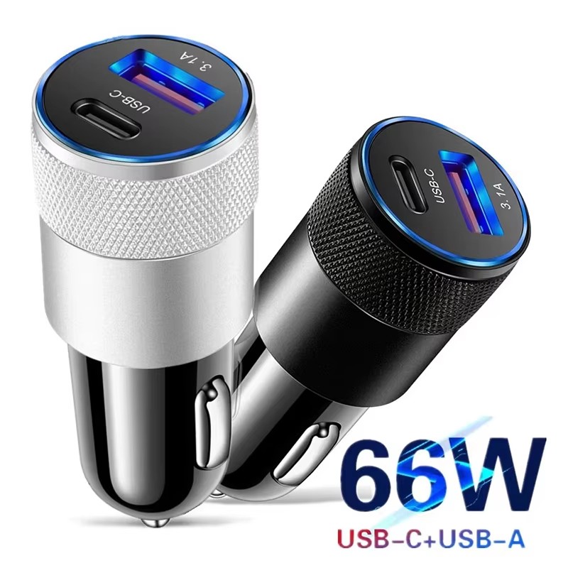66W USB Car Charger Type C Fas - Usb C Cable ulasan dan harga