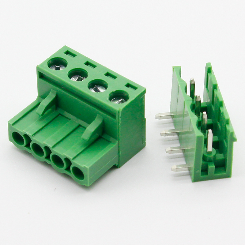 Free shipping 10 sets ht5.08 4 - Screw Terminal Block ulasan dan harga