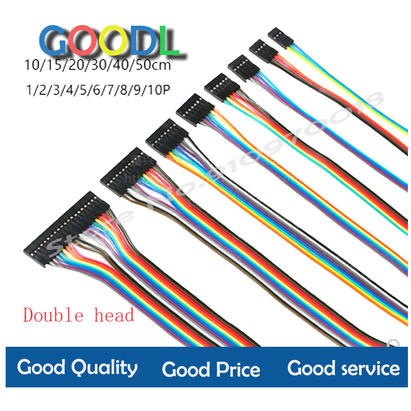 5PCS 2.54mm 2.54 dupont wire f - Jumper Wire Kit ulasan dan harga