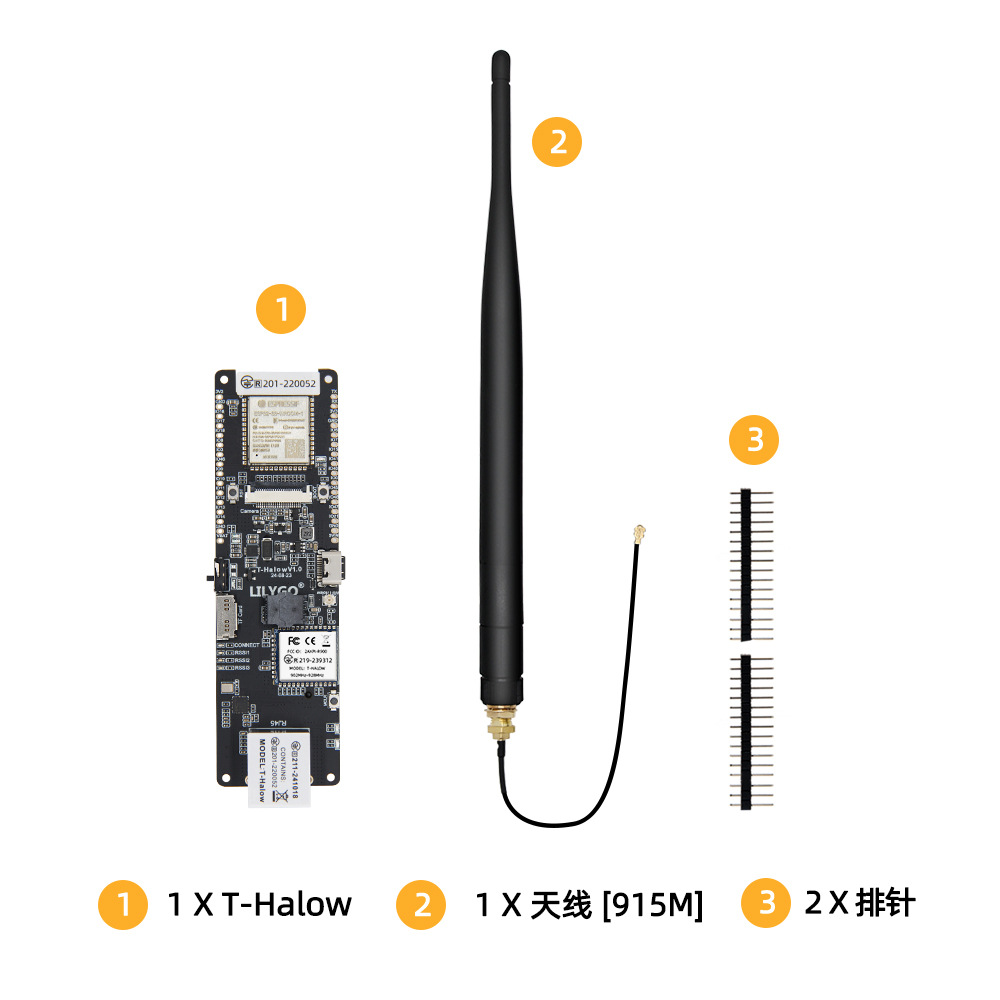 LILYGO® T-Halow ESP32-S3 Devel - Esp32 Battery Holder Lipo ulasan dan harga
