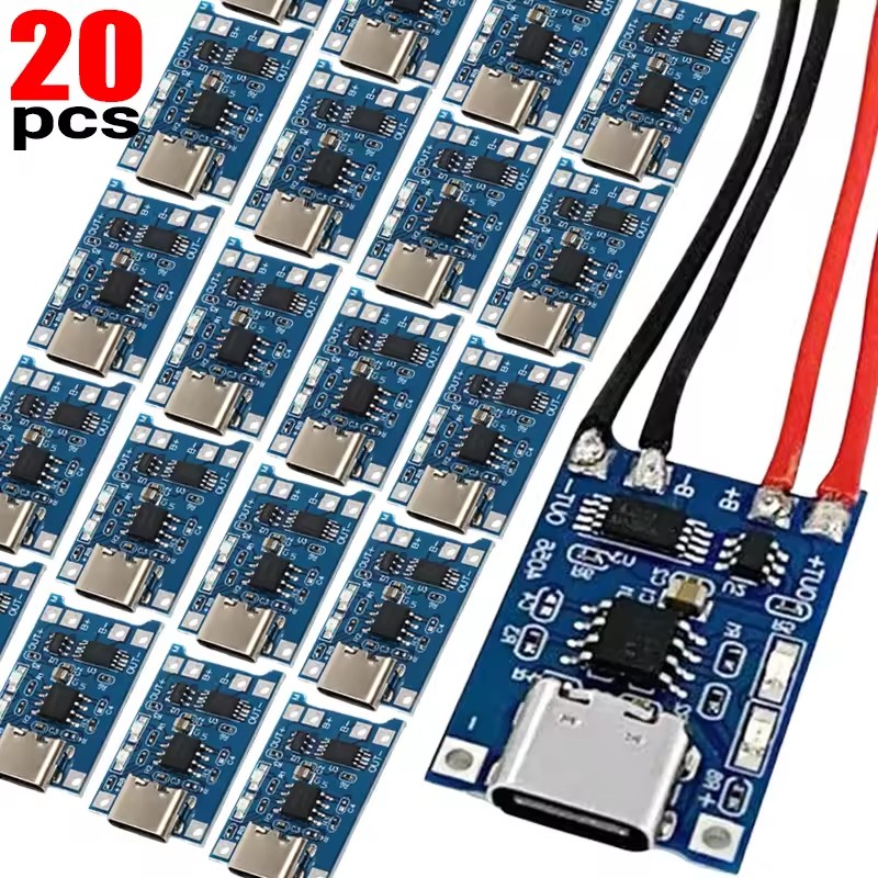 1-20Pcs Type-C/Micro/Mini USB  - Tp4056 Module ulasan dan harga