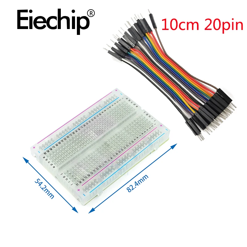 400 Points Solderless PCB Brea - Breadboard 400 Point ulasan dan harga