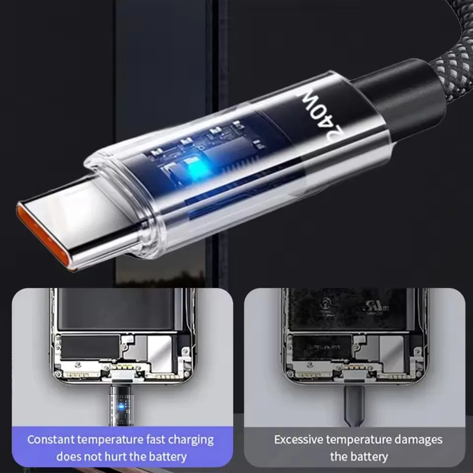 240W Nylon USB Type C Super Fa - Usb C Cable ulasan dan harga