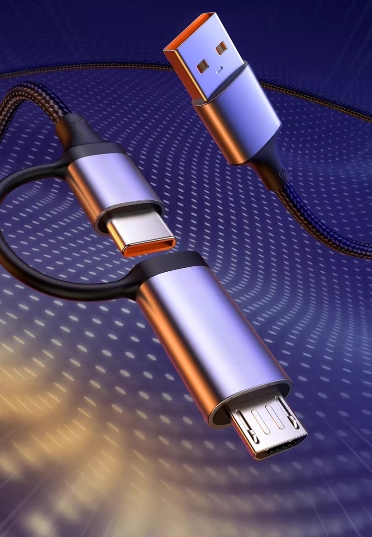 For UGREEN US324 2-in-1 6A 66W - Micro Usb Cable ulasan dan harga