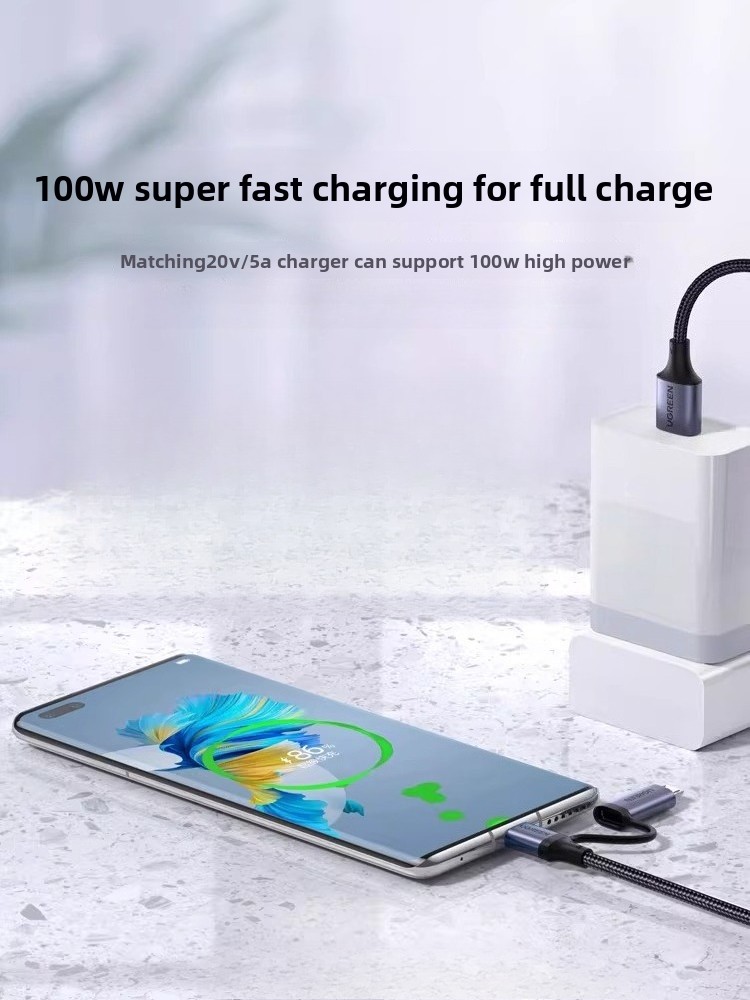 For UGREEN US324 2-in-1 6A 66W - Micro Usb Cable ulasan dan harga