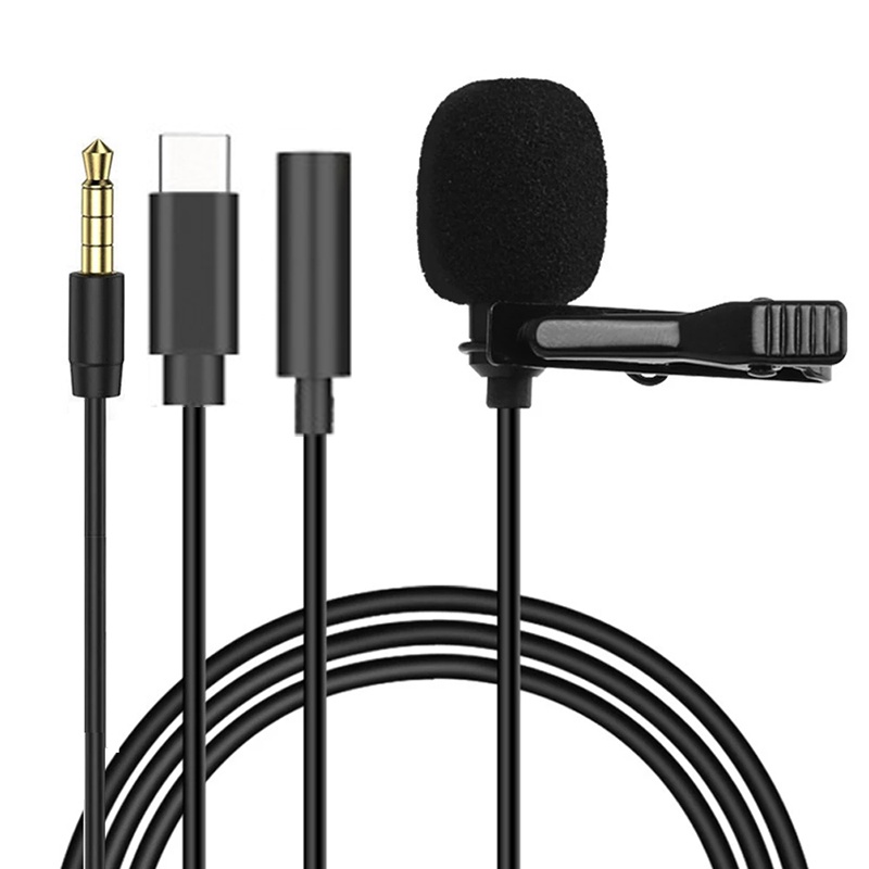 1.5m Mini Portable Lavalier Mi - Usb C Cable ulasan dan harga